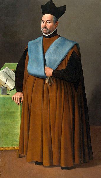 Francisco de Zurbaran Retrato del doctor Juan Martenez Serrano